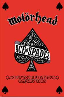 Poster Motorhead Ace up your Sleeve Tour 61x91,5cm Divers - 61x91.5 cm
