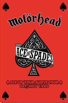 Poster Motorhead - Ace up your Sleeve Tour 61x91,5cm Divers - 61x91.5 cm
