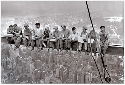 Poster New York Workers 91,5x61cm Divers - 91.5x61 cm