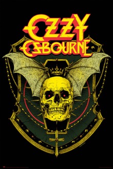 Poster Ozzy Osbourne Skull 61x91,5cm Divers - 61x91.5 cm