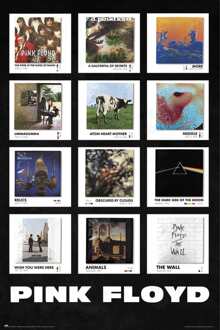 Poster Pink Floyd - Covers 61x91,5cm Divers - 61x91.5 cm