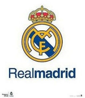 Poster Real Madrid 40x50 cm - logo - Poster Real Madrid