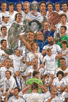 Poster Real Madrid - Legends 61x91,5cm Divers - 61x91.5 cm