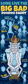 Poster Rick and Morty - Doodoo Daddy 53x158cm Divers - 53x158 cm