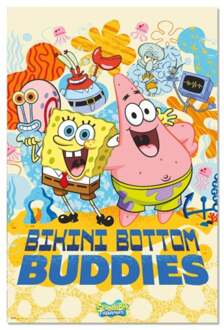 Poster Spongebob Squarepants 61x91,5cm Divers - 61x91.5 cm