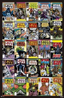 Poster Star Wars - Classic Cover Comic 61x91,5cm Divers - 61x91.5 cm