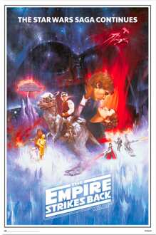Poster Star Wars Classic El Imperio Contrataca 61x91,5cm Divers - 61x91.5 cm