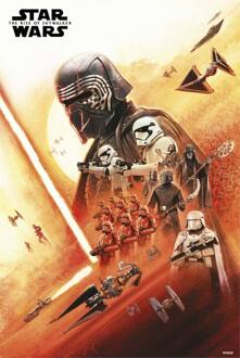 Poster Star Wars Episodio IX Primera Orden 61x91,5cm Divers - 61x91.5 cm