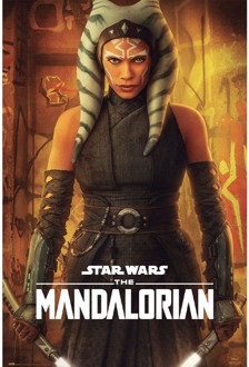 Poster Star Wars The Mandalorian Ahsoka Tano 61x91,5cm Divers - 61x91.5 cm