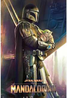 Poster Star Wars The Mandalorian Clan of Two 61x91,5cm Divers - 61x91.5 cm
