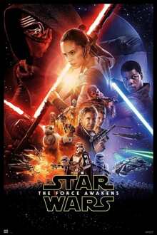Poster Star Wars - VII One Sheet 61x91,5cm Divers - 61x91.5 cm