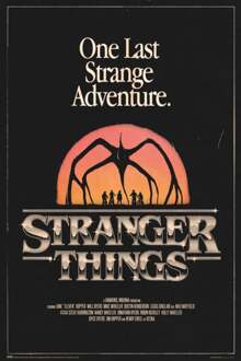 Poster Stranger Things - S5 - One last Adventure 61x91,5cm Divers - 61x91.5 cm