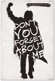 Poster The Breakfast Club Dont You Forget About Me 61x91,5cm Divers - 61x91.5 cm