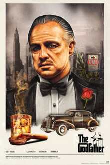 Poster The Godfather - 1 61x91,5cm Divers - 61x91.5 cm