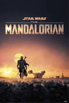 Poster The Mandalorian 61x91,5cm Divers - 61x91.5 cm