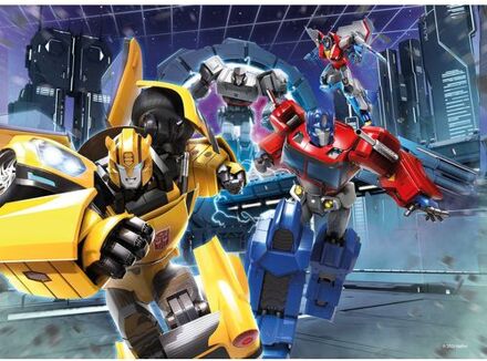 Poster Transformers Geel, Rood En Blauw - 1.1 X 1.55 M - 601255