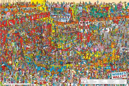 Poster Where's Wally 61x91,5cm Divers - 61x91.5 cm