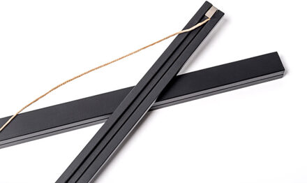 Posterhanger met magnetische sluiting 40 cm Zwart