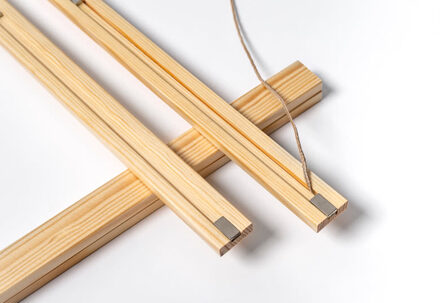 Posterhanger met magnetische sluiting 60 cm Hout