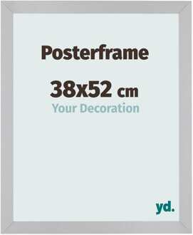 Posterlijst 38x52cm Zilver Mat MDF Parma - 38x52 cm