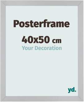 Posterlijst 40x50cm Zilver Mat MDF Parma - 40x50 cm