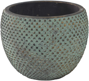 Pot fay blue gold bloempot binnen 18 cm Grijs