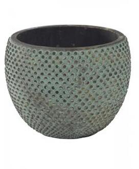 Pot fay blue gold bloempot binnen 18 cm Grijs