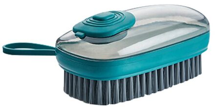 Pot Wassen Zachte Borstel Keuken Huishouden Afwassen Borstel Wasserette Borstel Automatische Vloeistof Toevoeging Shoe Reinigingsborstel