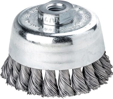 Potborstel | schroefdraad d. 65 mm draaddikte 0,5 mm | staal | 12.500 omw/min | 1 stuk - 482217 482217