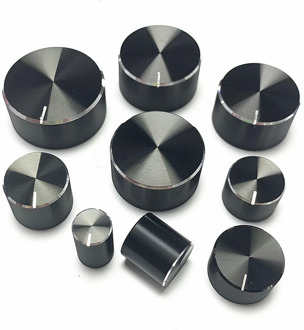 Potentiometer Knob Cap Encoder Volume Control Knob Audio Knob for Rotary Taper Potentiometer Hole 6mm Knob