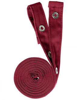 Potenza x classic effen schortriemen set - maat One size Rood