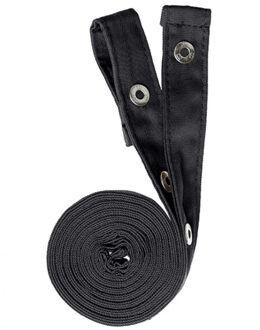 Potenza x classic effen schortriemen set Zwart - One size