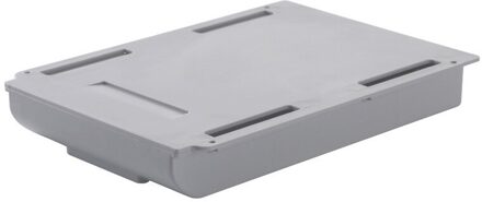 Potlood Lade Box Self Adhesive Onder Bureau Lade Organizer Tafel Opbergdoos Houder Case Opbergdoos Afwerking Box Office grijs 220x155x35mm