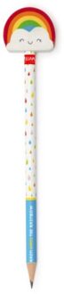 potlood met gum - rainbow