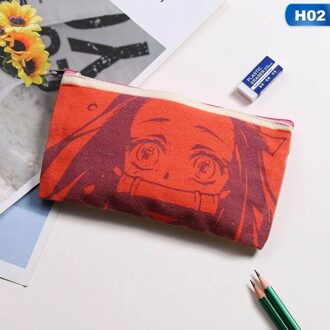 Potlood Pouch Student Briefpapier Pencilcase Canvas Art Pen Wrap Case Opslag Schoolbenodigdheden Potlood Tas 02