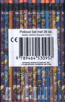 Potlood Set 36 Exemplaren - Dog Man - Dav Pilkey