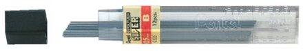 Potloodstift Pentel 0.5mm zwart per koker B