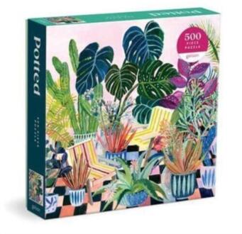 Potted 500 Piece Puzzle -  Galison (ISBN: 9780735371484)