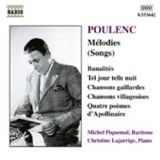 Poulenc: Melodies / Piquemal, Lajarrige