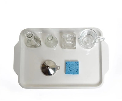 Pouring Water Working W/O Funnel 1 into 3 Montessori Practical Life Materials for IC Classroom Preliminary Exercises, W/o Tray