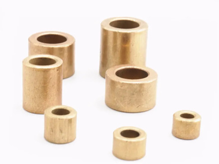 Powder metallurgy copper-based oil-bearing bearing guide bushing bush bush copper sleeve inner diameter 4 5 6 8 10 12