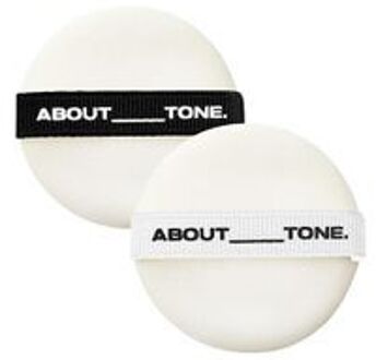 Powder Pact Puff - 2 Colors Black