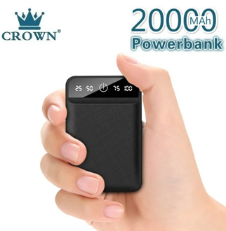 Power Bank 20000mAh Dual USB Mobile Phone External Battery Fast Charge For iphone xiaomi mi Portable Charger mini PowerBank