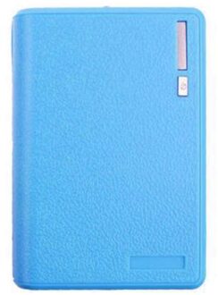 Power Bank Buitenste Usb Opladen Batterij Case Container Geen Lassen Slijtvaste Grote Capaciteit Houder Portable Voor 18650 Batterij blauw for 4stk