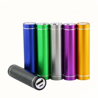 Power Bank DIY Kit Storage Case Box Gratis lassen Pak 1X18650 Batterij 5V 1A USB Externe lader slimme telefoon groen