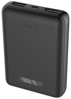 Power Bank Ksix 10000 Mah Zwart
