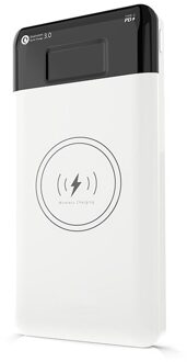 Power Bank Pd18W Snelle Opladen Draadloze Oplader Is Geschikt Voor IPhone12 Mini Max Pro Huawei Xiaomi 10000Mah Mobiele Power supply wit