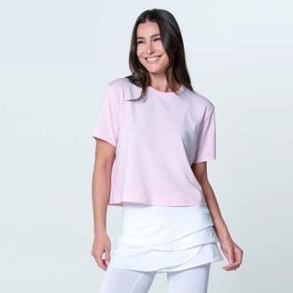 Power Box T-shirt Dames roze - XS,S,M,L,XL