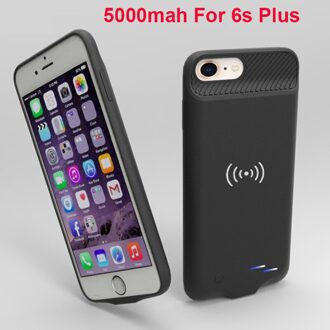 Power Case Voor Iphone 12 Pro Max Batterij Oplader Case Draadloos Opladen Power Bank Opladen Cover Voor Iphone 6 6S 7 8 12Mini 5000mah For 6s Plus