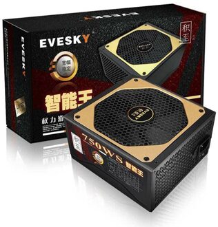 Power Game 750ws Computer Voeding Breed Stabiliteit Met Grid Koeling Gat Met Gegalvaniseerd Dubbele Kern Filter